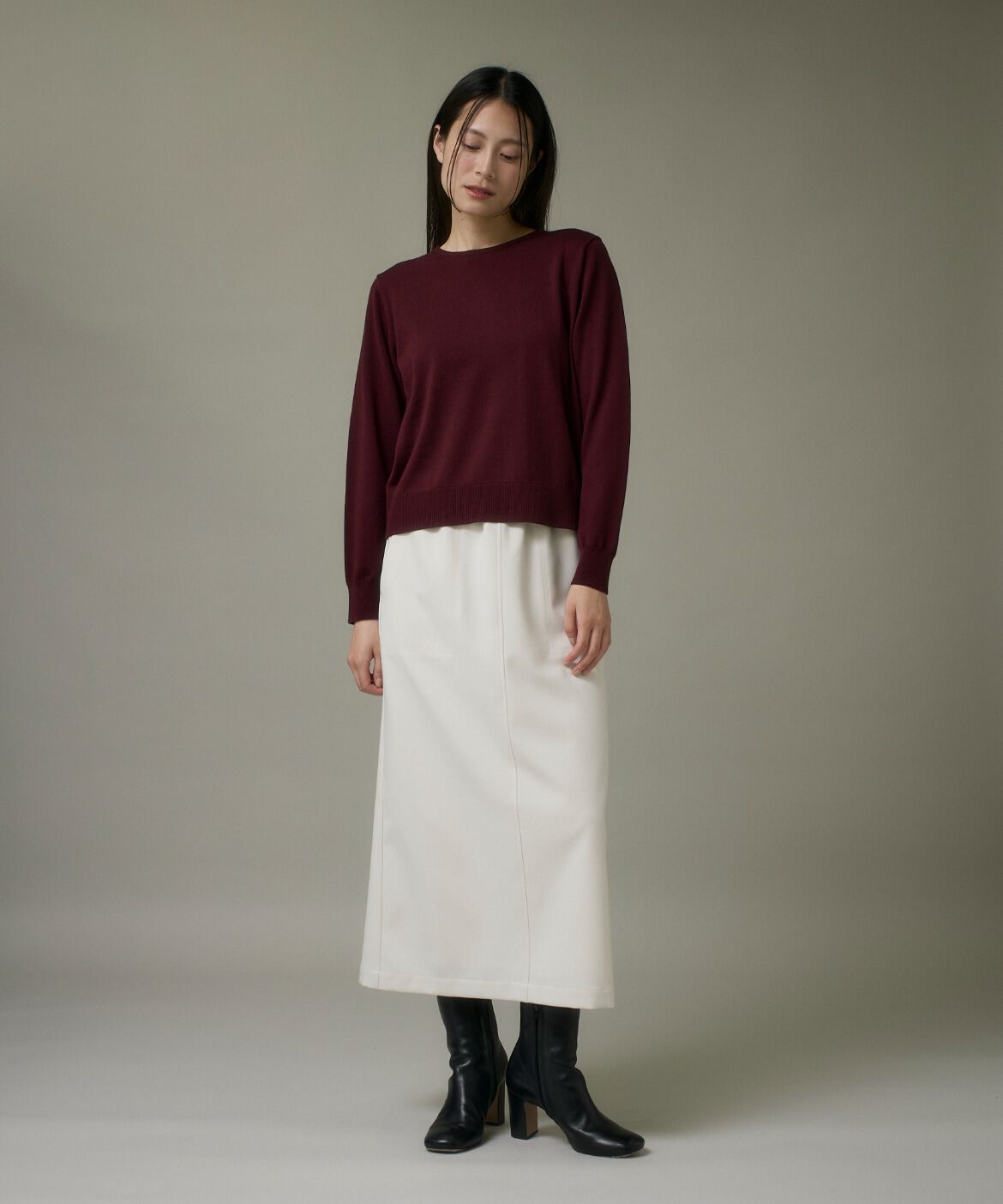DAY by DAY it&rsquo;s international「ウォッシャブルウールベーシッククルーネックニット《HARMONY》」|ニット・セーター|