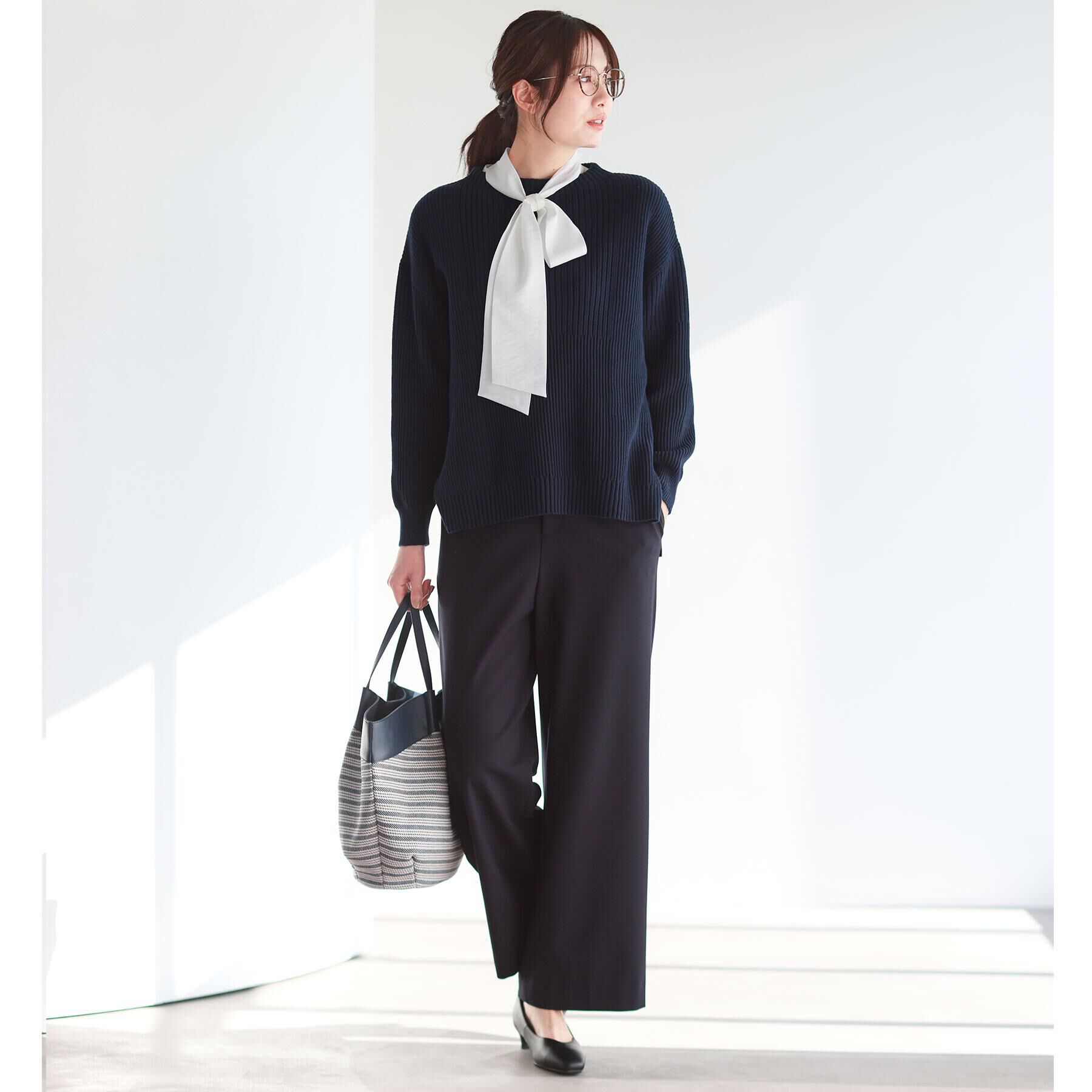 Reflect「【裏起毛／ゆったりシルエット】ストレートワイドパンツ」|その他|