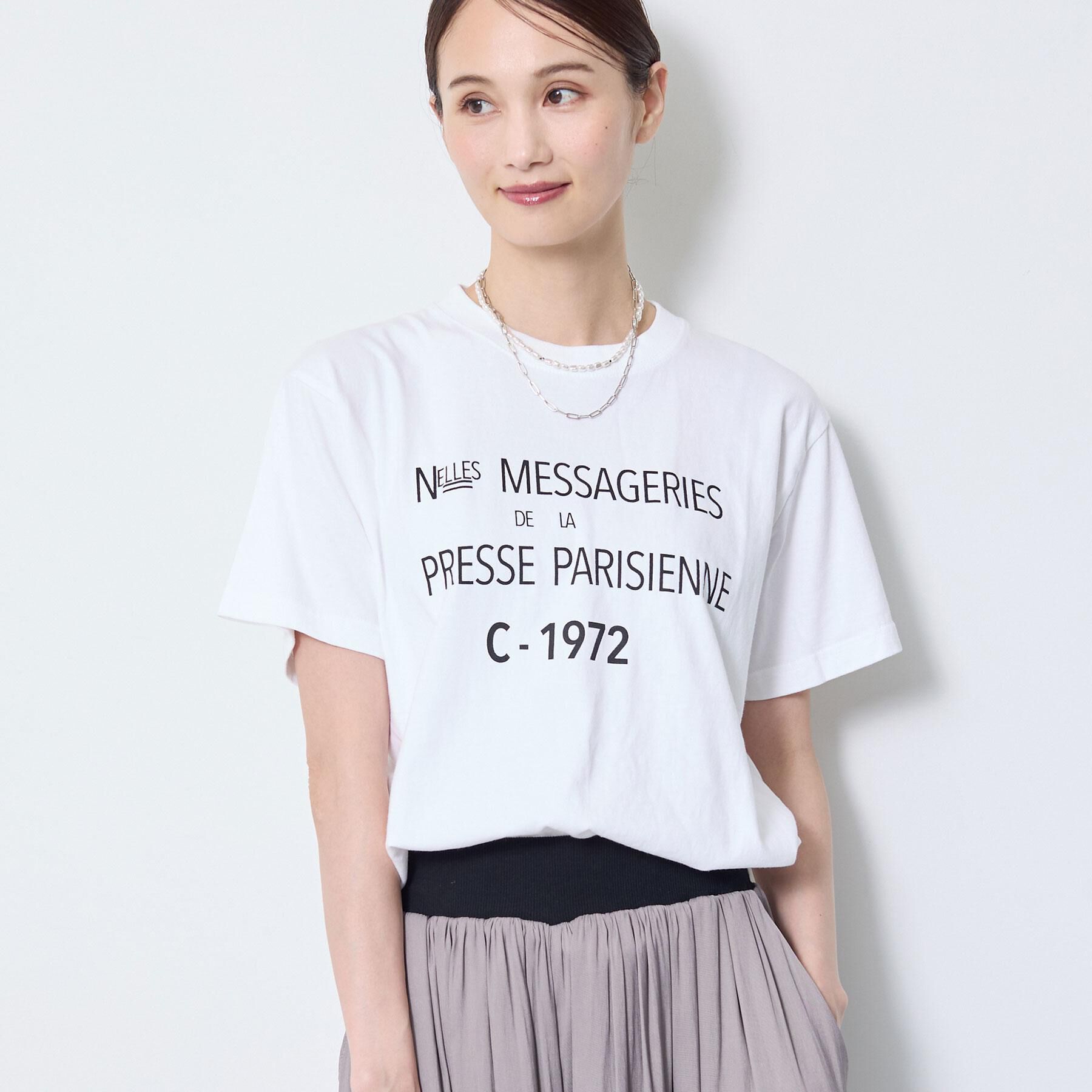 Reflect「【REGENCY WORKS／Reflect別注カラーあり】ロゴTシャツ」|Tシャツ・カットソー|オフホワイト(003