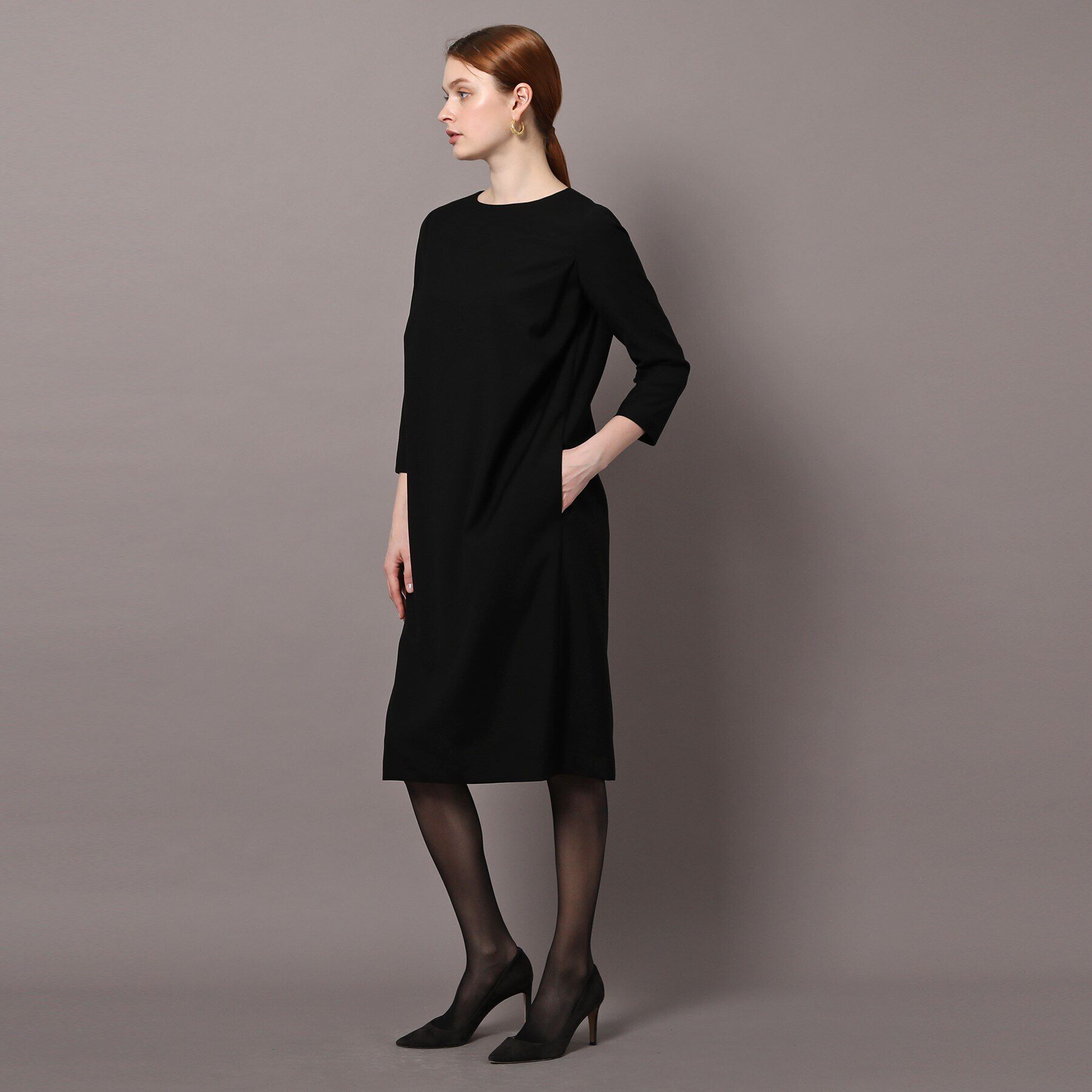 DRESSTERIOR「【セットアップ可】ブラックフォーマルワンピース」|ワンピース|