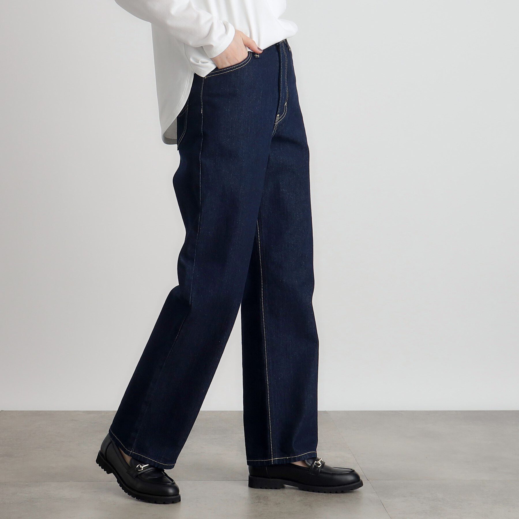 grove「【Lee&times;grove別注】STRAIGHT DENIM PANTS」|デニム|