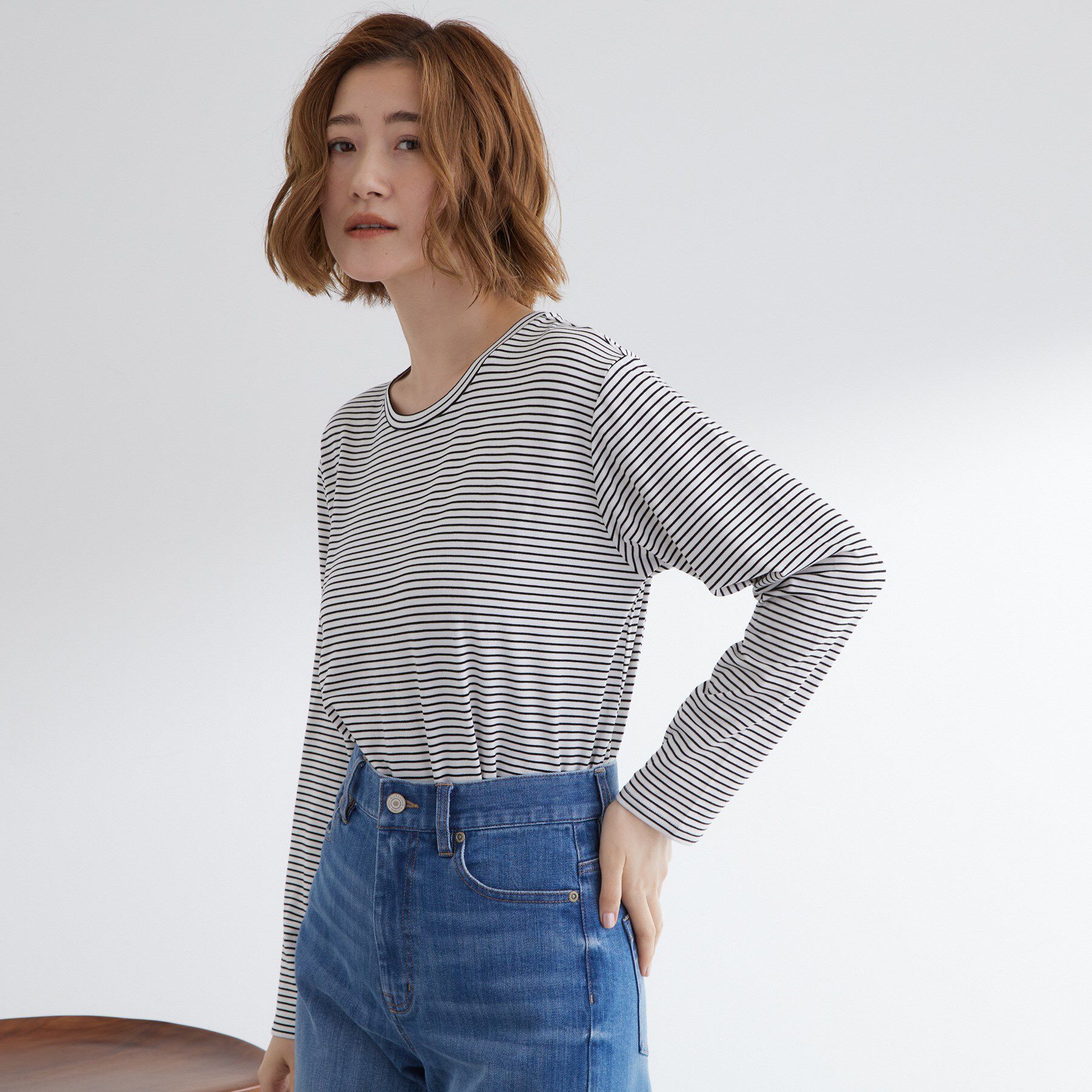 grove「ボーダーアソートベーシックロンT」|Tシャツ・カットソー|