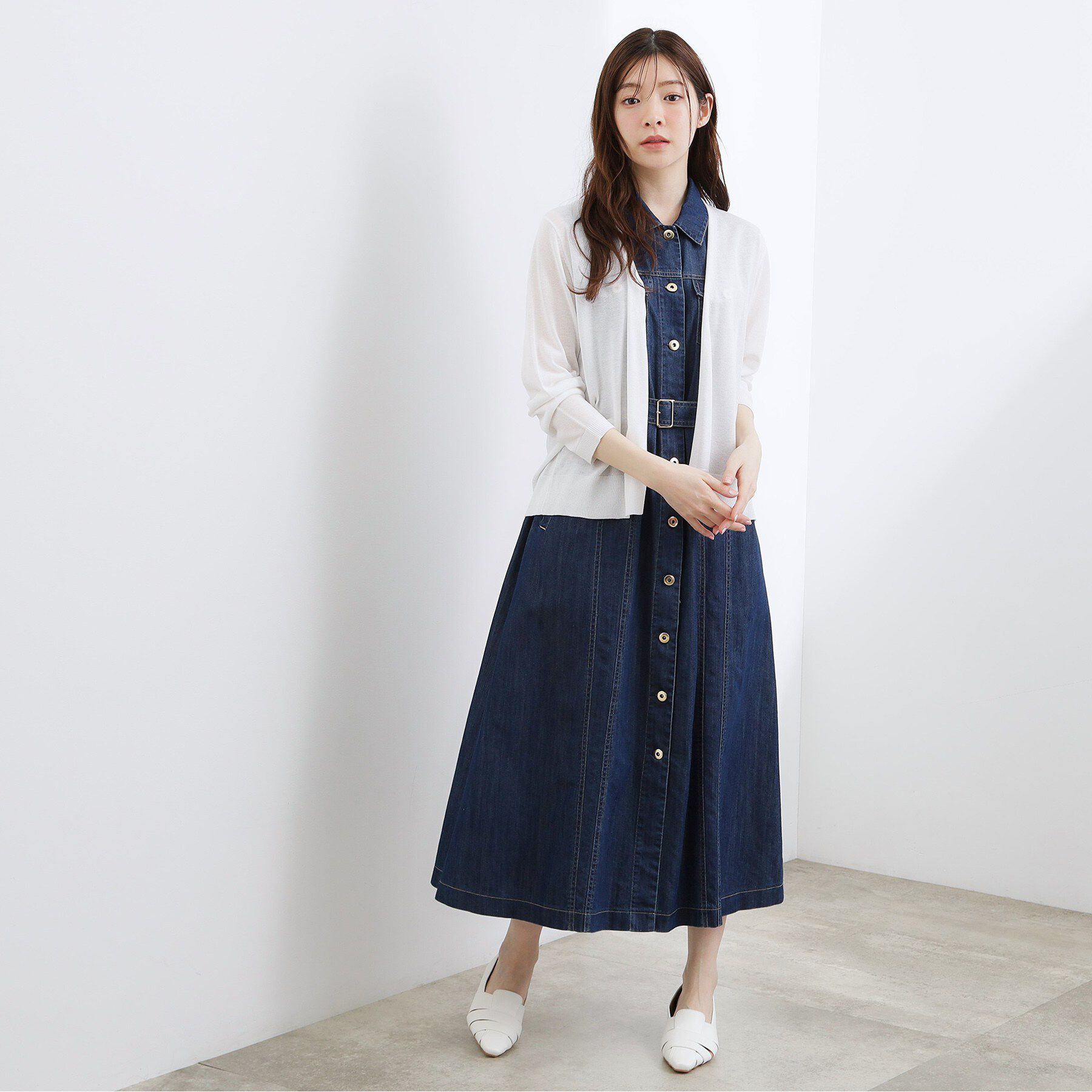grove「高評価！【UVカット】ベーシックショートカーディガン」|カーディガン|