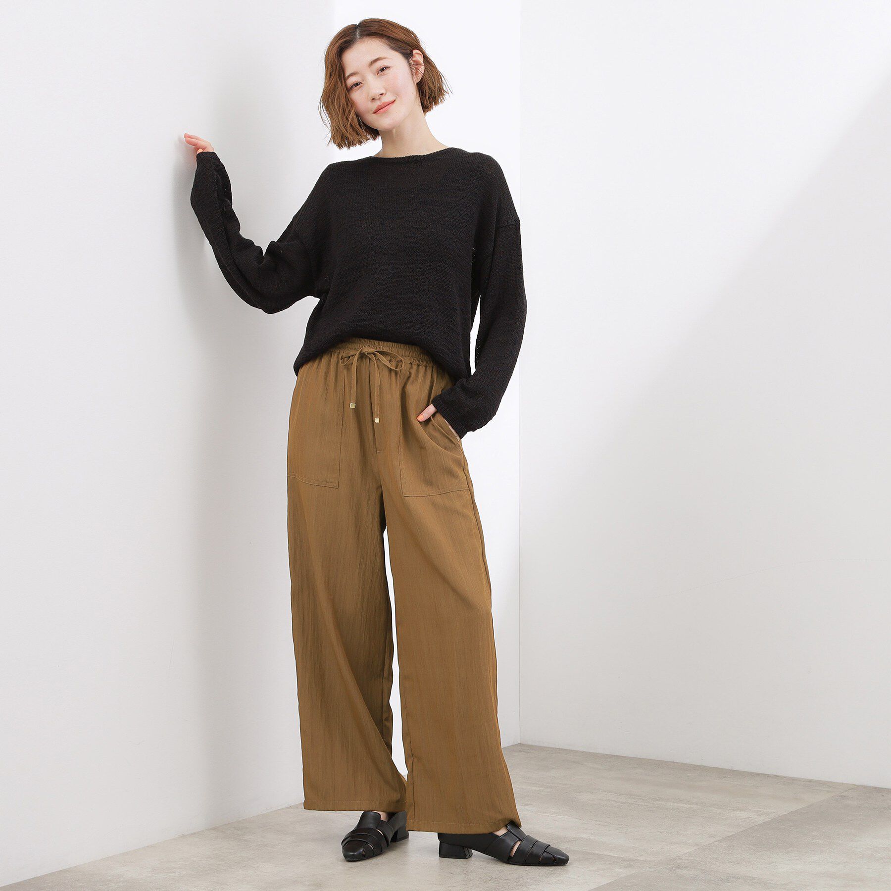 grove「リラックスドロストイージーワイドパンツ」|その他|