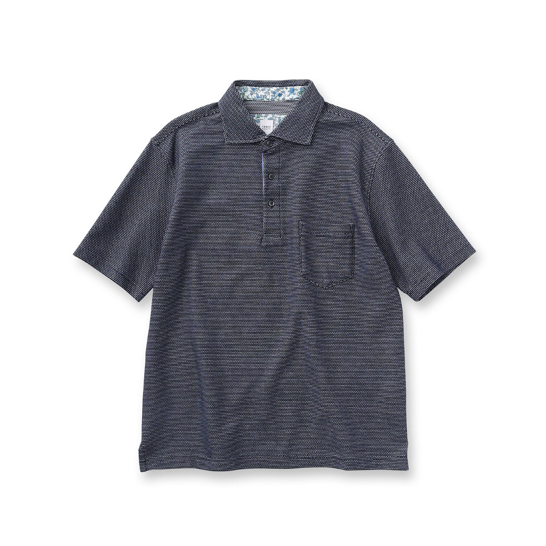 TAKEO KIKUCHI「【抗菌防臭／9色5サイズ展開】ハニカムメランジ ポロシャツ」|ポロシャツ|