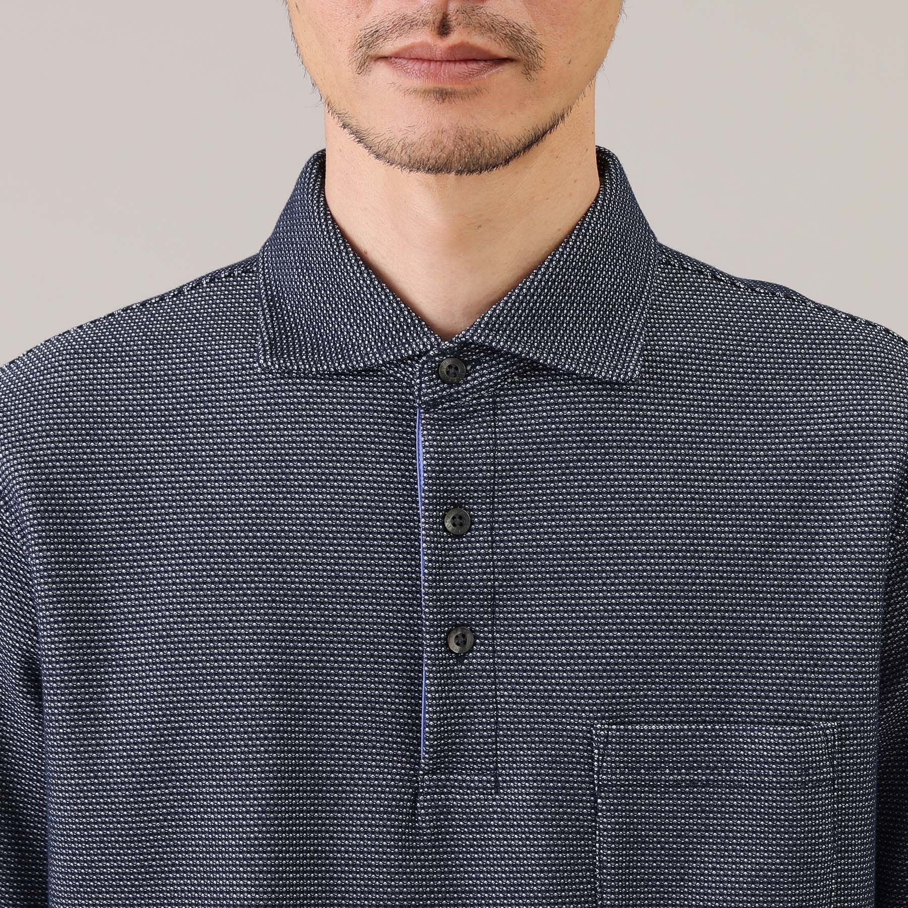TAKEO KIKUCHI「【抗菌防臭／9色5サイズ展開】ハニカムメランジ ポロシャツ」|ポロシャツ|