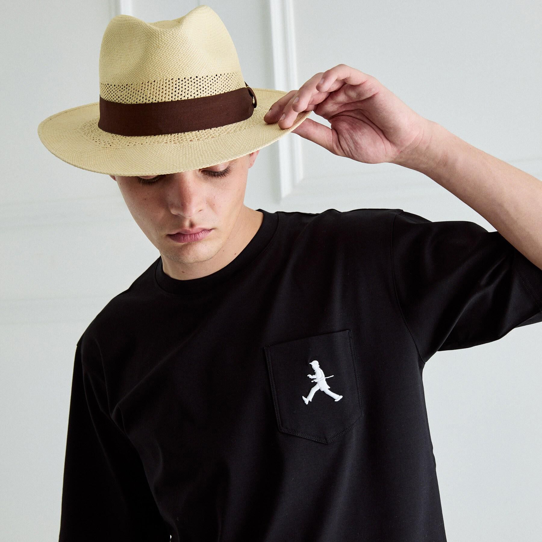 TAKEO KIKUCHI「【BOWLER HAT LABEL】アイスクリアコットンボーラーハットウォーカー 半袖ポケT」|Tシャツ・カットソー|