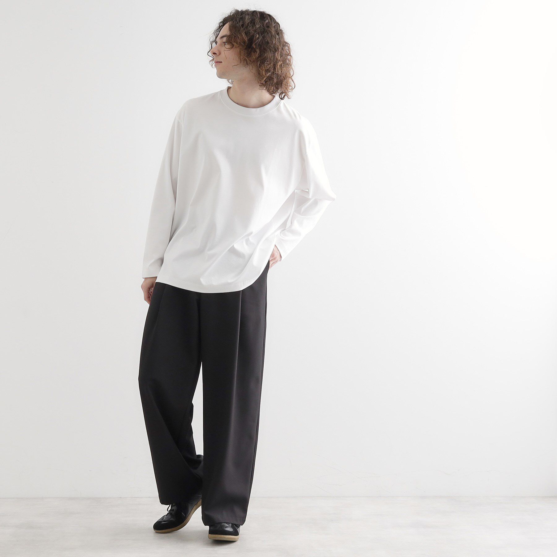 tk.TAKEO KIKUCHI「ダブルシルエットスムースカットソー」|Tシャツ・カットソー|