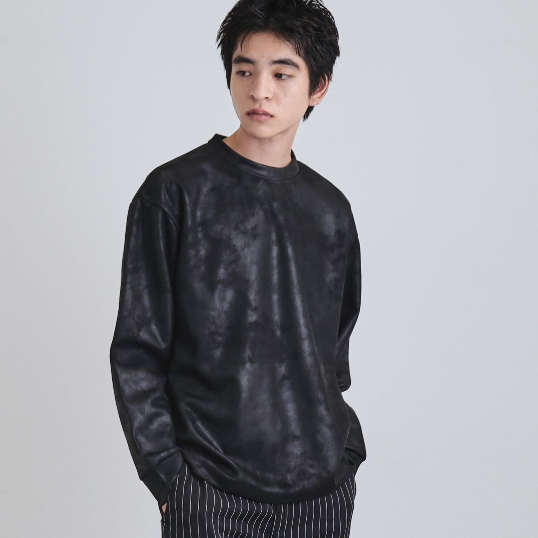 tk.TAKEO KIKUCHI「ヴィンテージライクプリント クルーネックカットソー」|Tシャツ・カットソー|