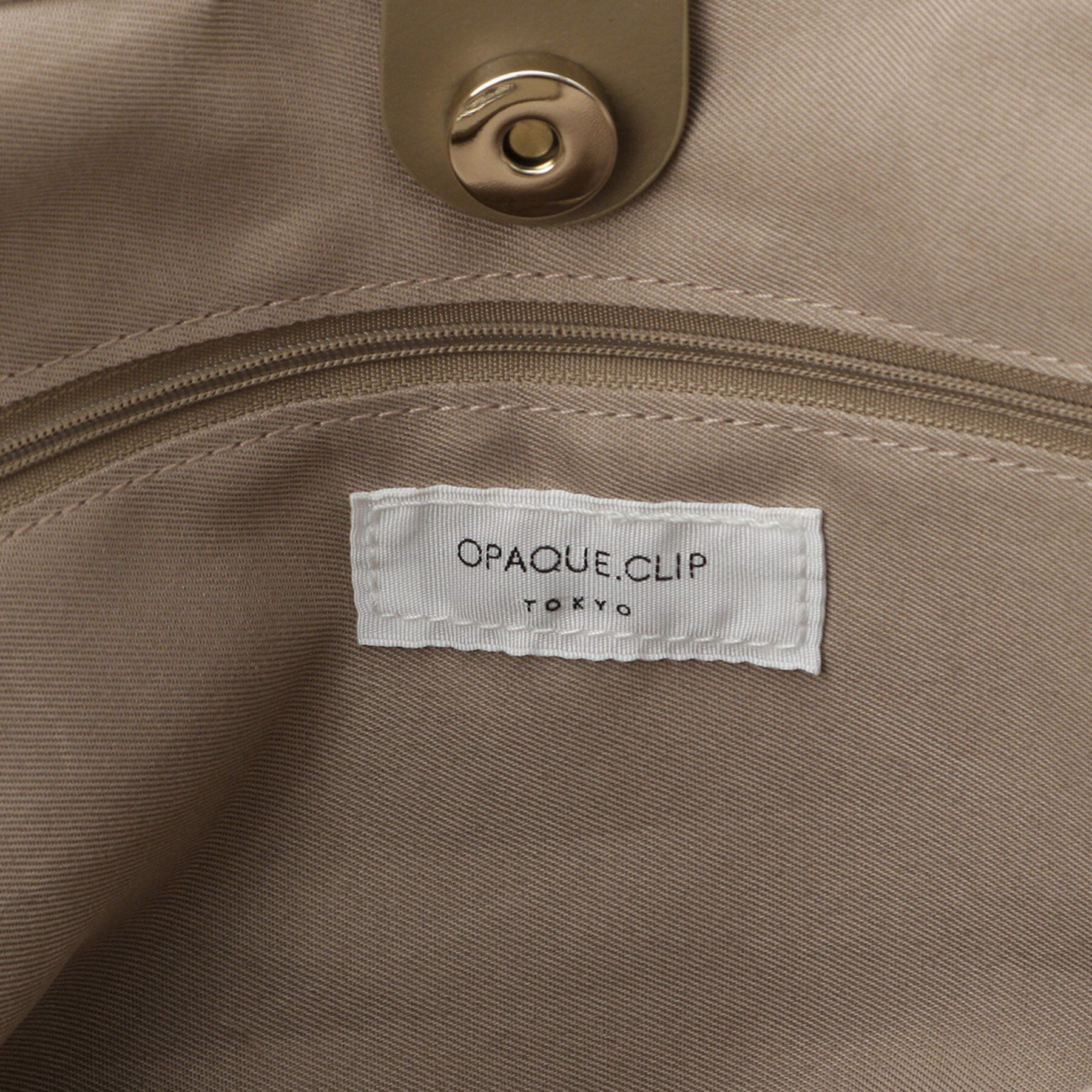OPAQUE.CLIP「【フェイクファー／キルティング】くり手ミドルトートバッグ」|トートバッグ|