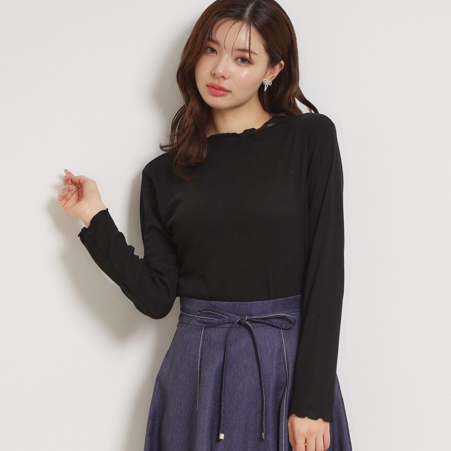 Couture broach「【プチプラ】シアーテレコインナー」|Tシャツ・カットソー|