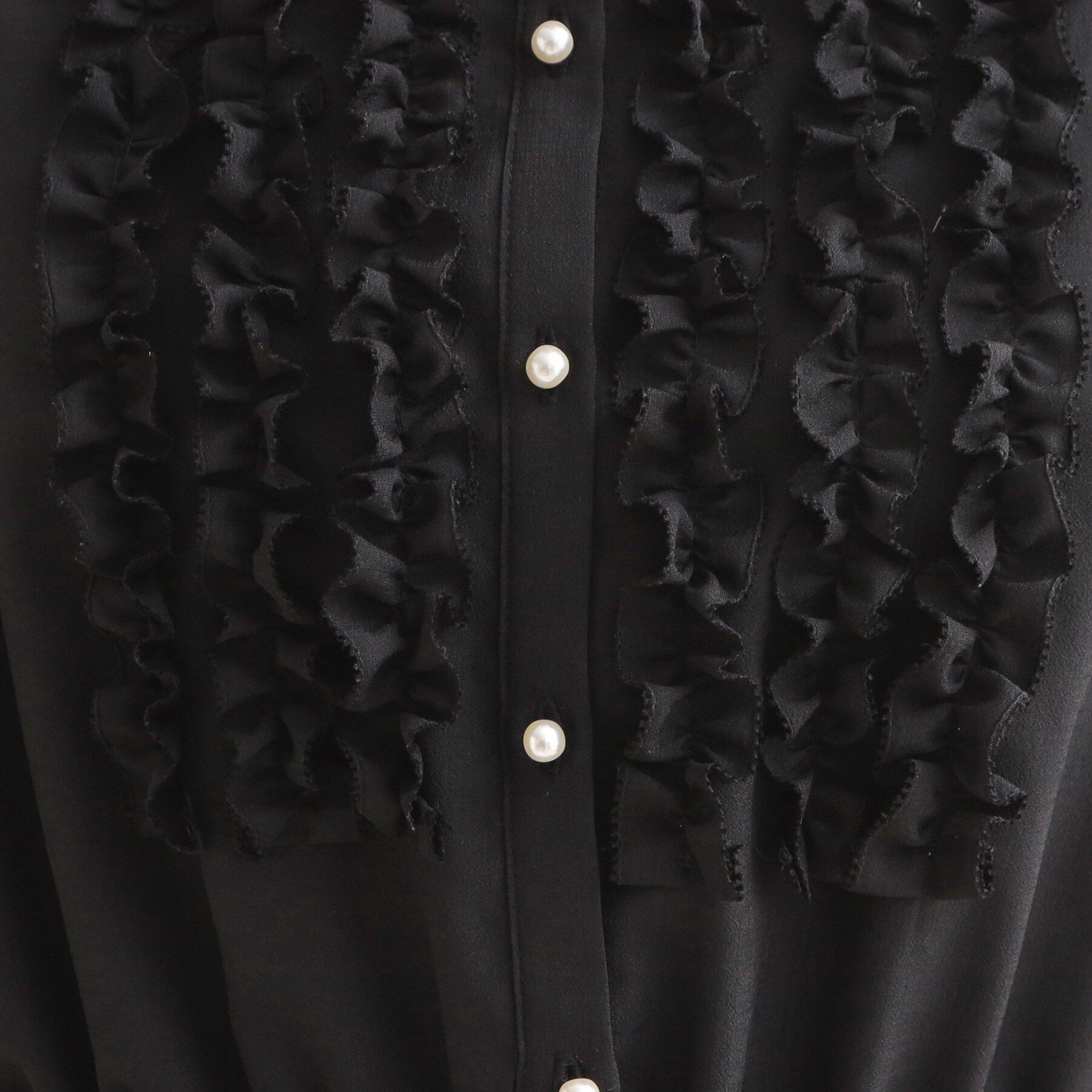 Couture broach「【洗える・着映え】リネンライク シアーワンピース」|ワンピース|
