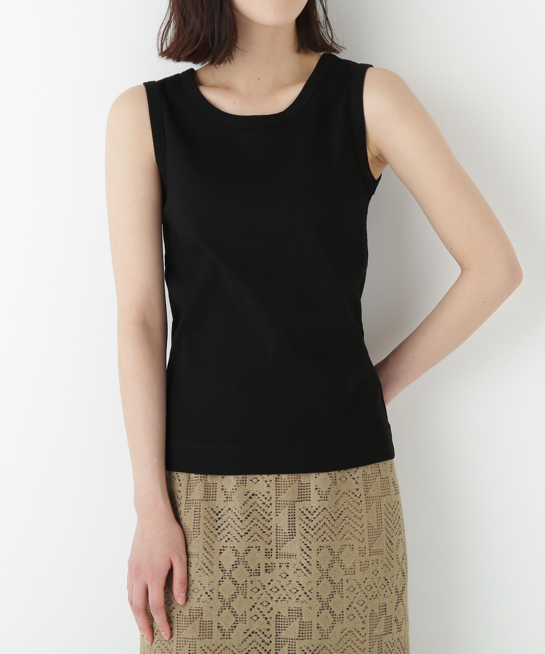  「《定番 / 大人気追加商品》オーガニックコットンタンクトップ」|Tシャツ・カットソー|