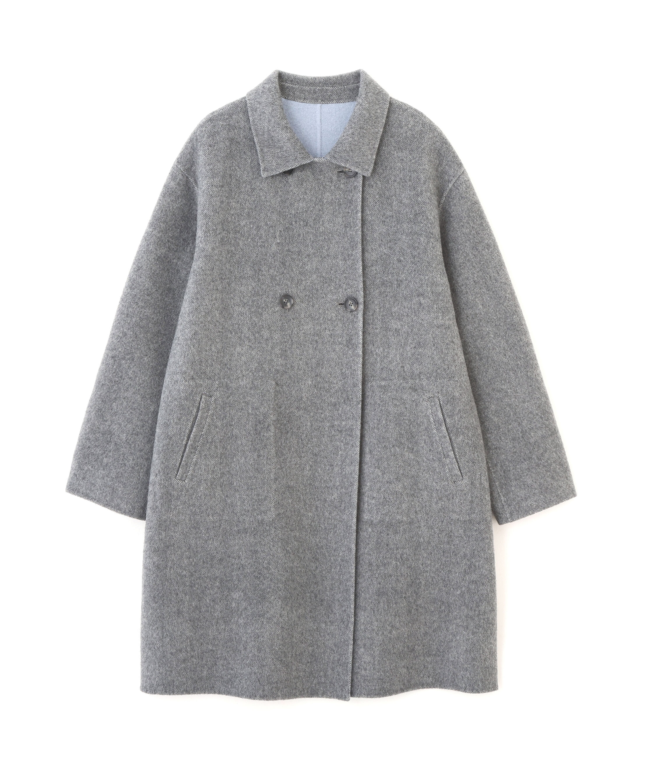  「《名品 / リバーシブル着用可》リバー ダブルステンカラーコート」|その他|