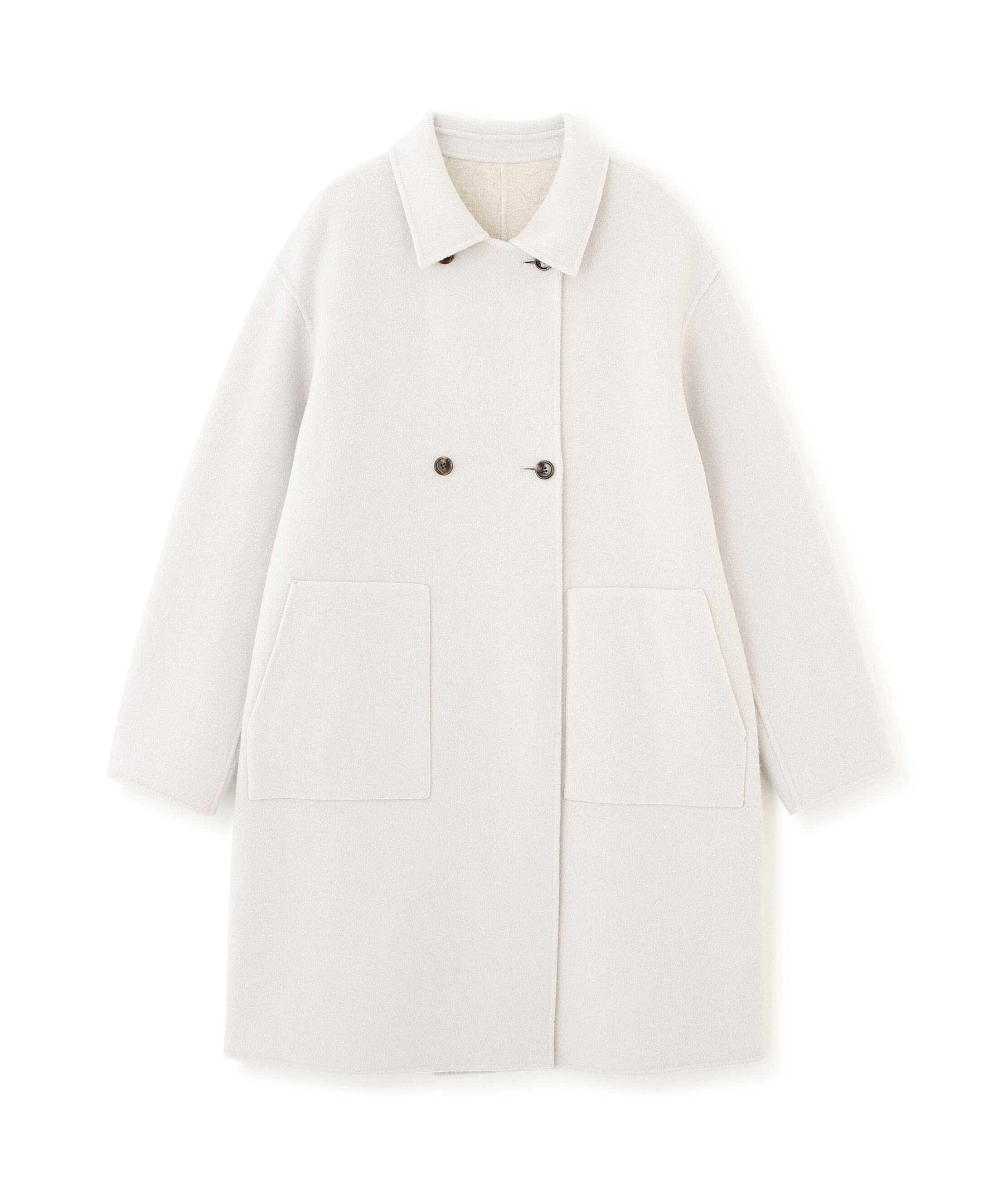  「《名品 / リバーシブル着用可》リバー ダブルステンカラーコート」|その他|