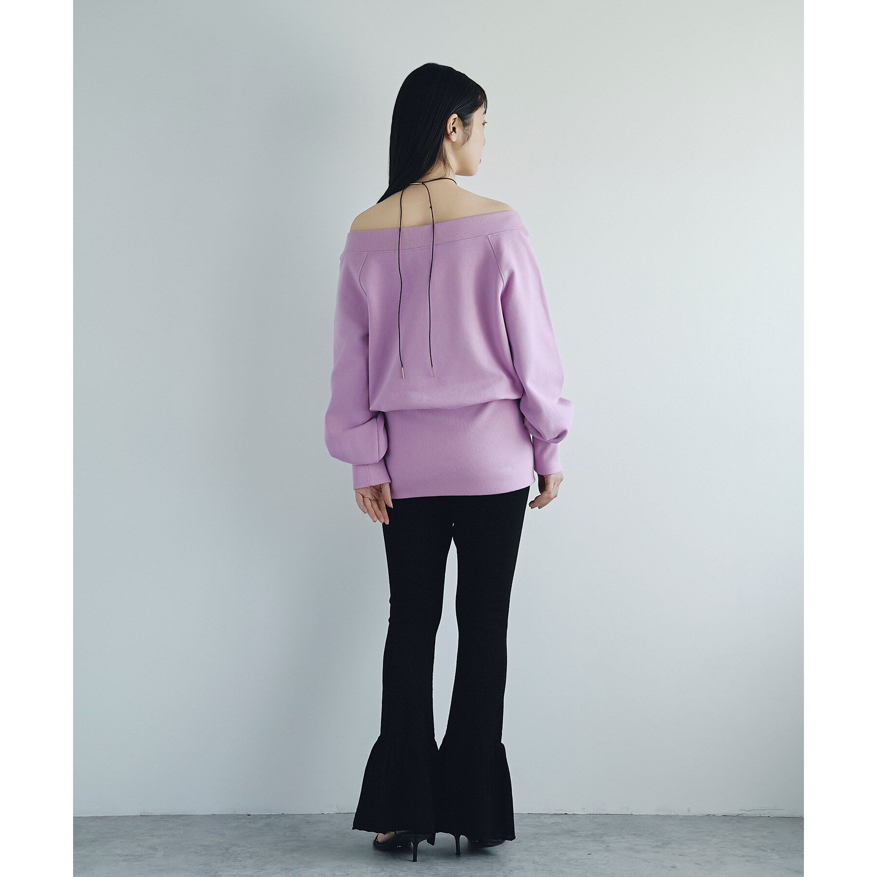 CODE A「off－shoulder sweat」|パーカー|