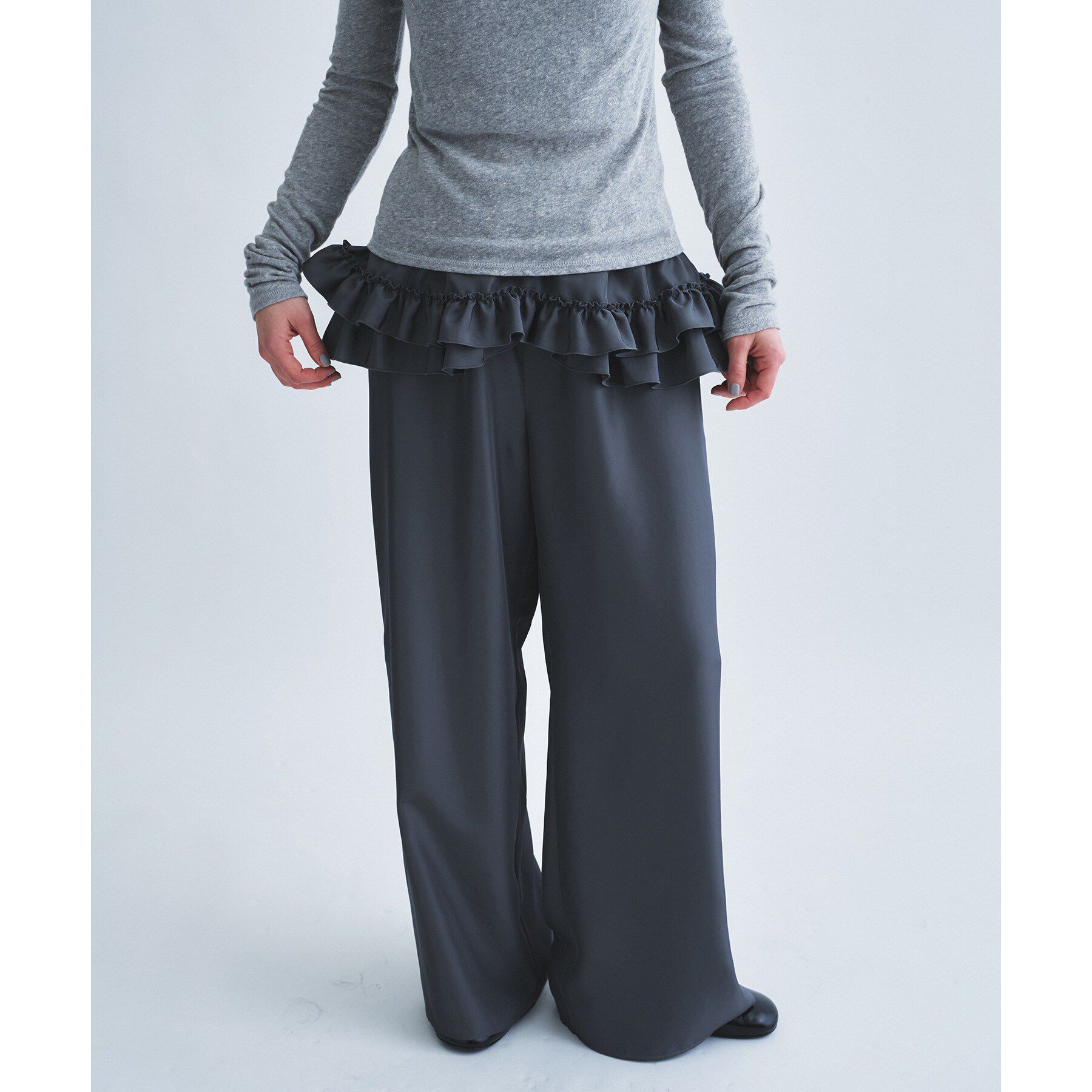 CODE A「frill wide pants」|その他|