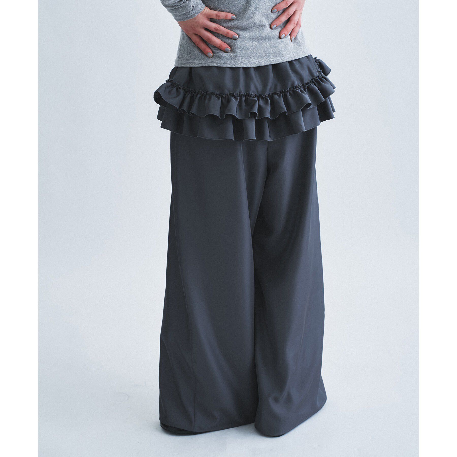 CODE A「frill wide pants」|その他|