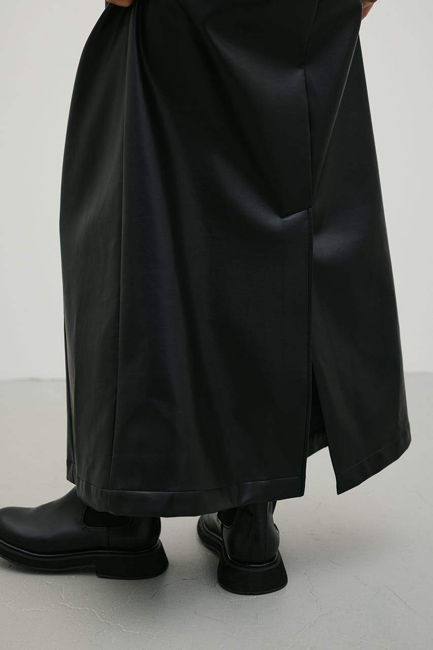 STYLEMIXER「フェイクレザーキャミワンピース」|ワンピース|