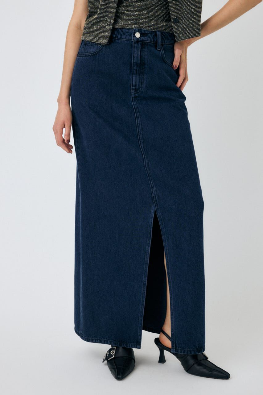 MOUSSY「SLIT DENIM スカート」|スカート|
