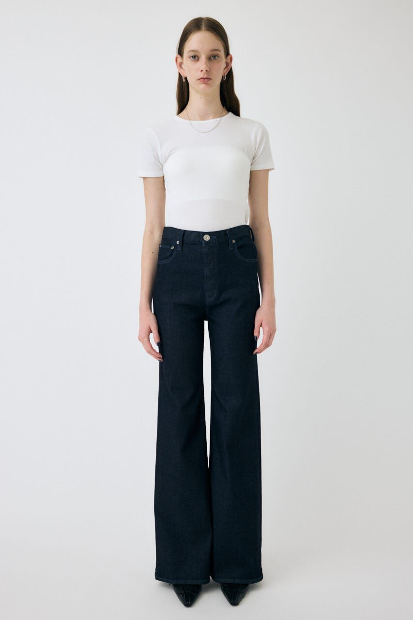 MOUSSY「ADVANCED LONG LEG フレア」|デニム|