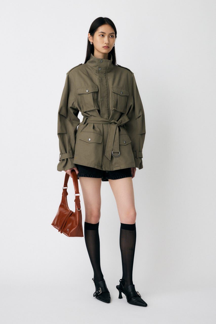 MOUSSY「BELTED CARGO ジャケット」|その他|