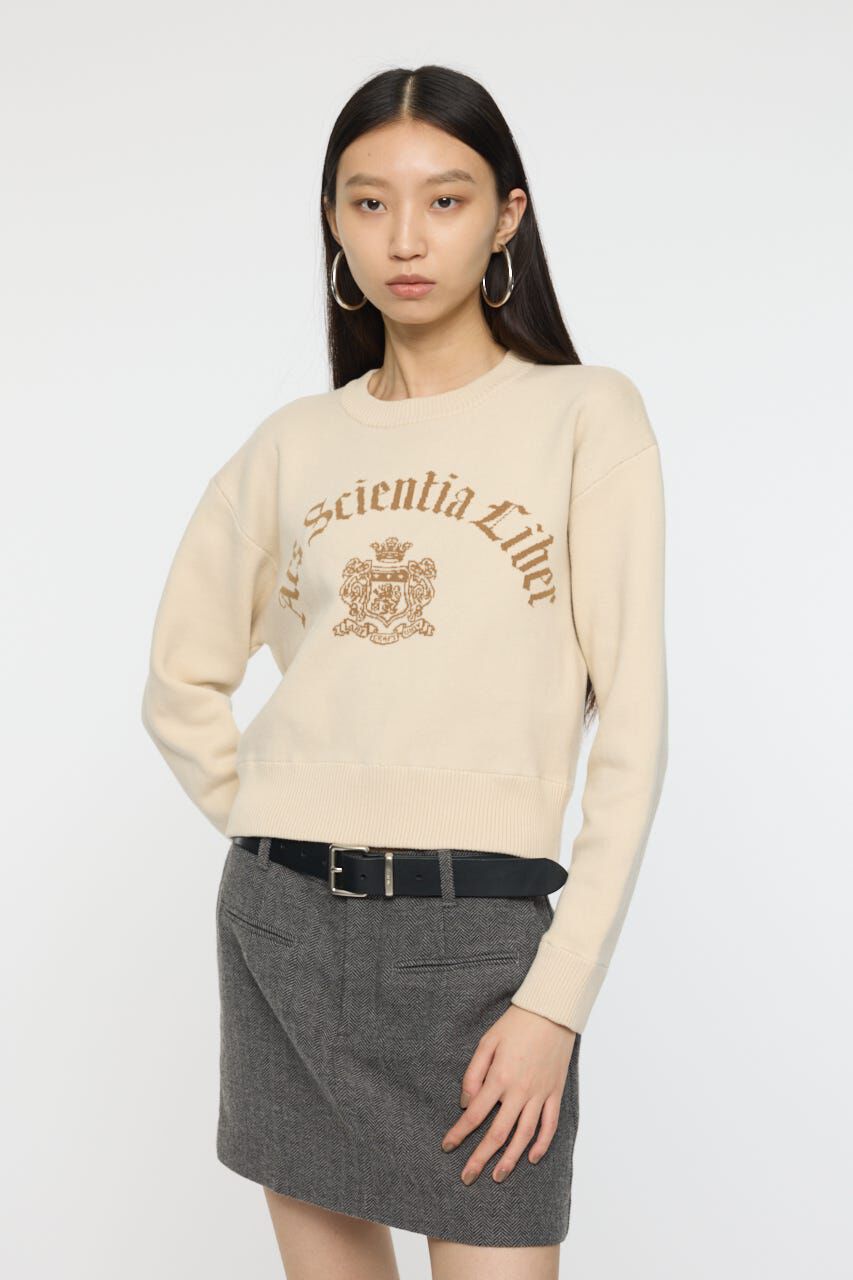 MOUSSY「SWEATLIKE JAQUARD セーター」|ニット・セーター|IVOY3