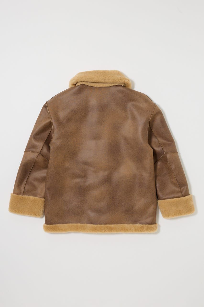 MOUSSY「SHEARLING OVER MIDDLE ジャケット」|その他|