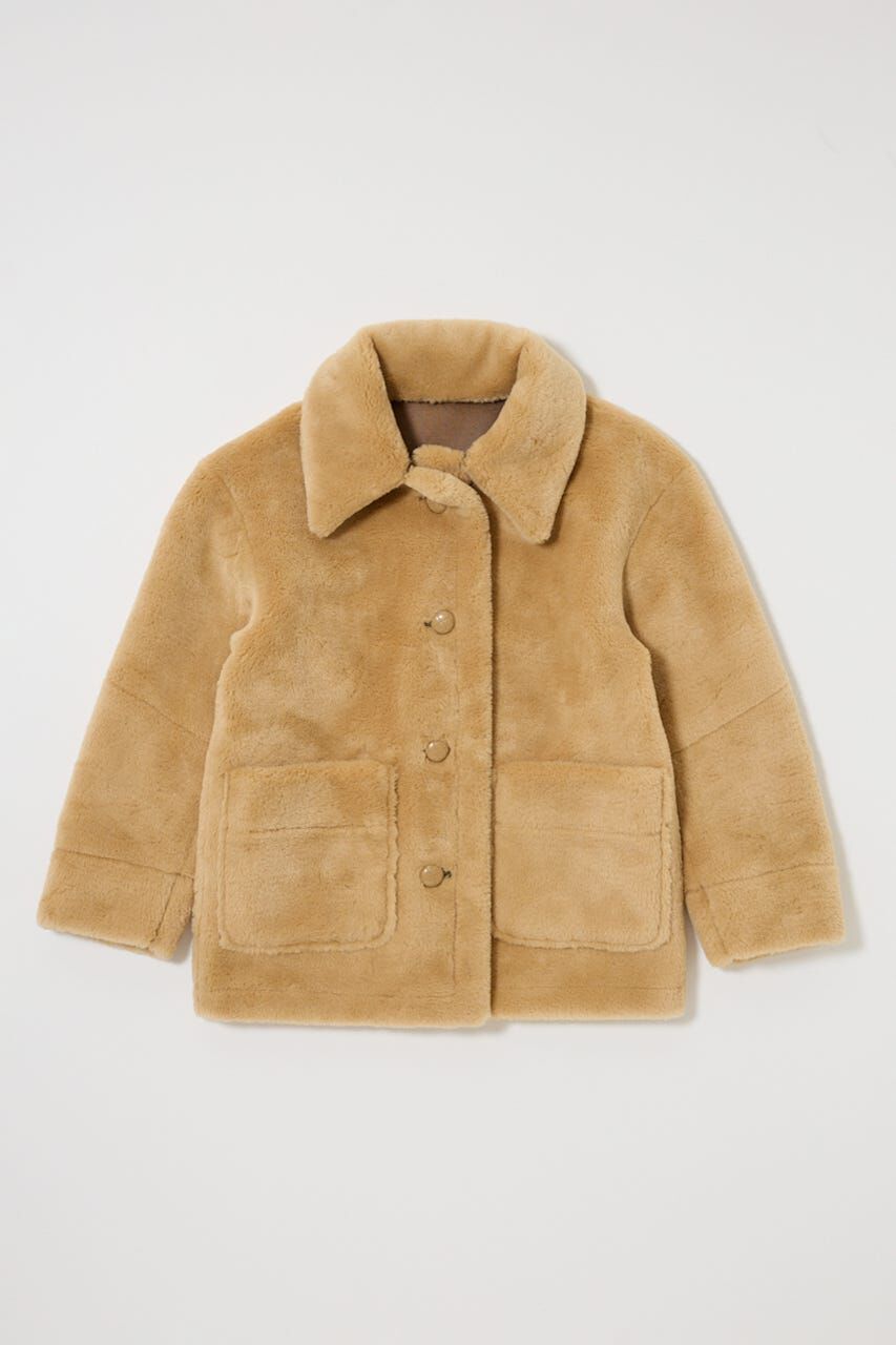 MOUSSY「SHEARLING OVER MIDDLE ジャケット」|その他|