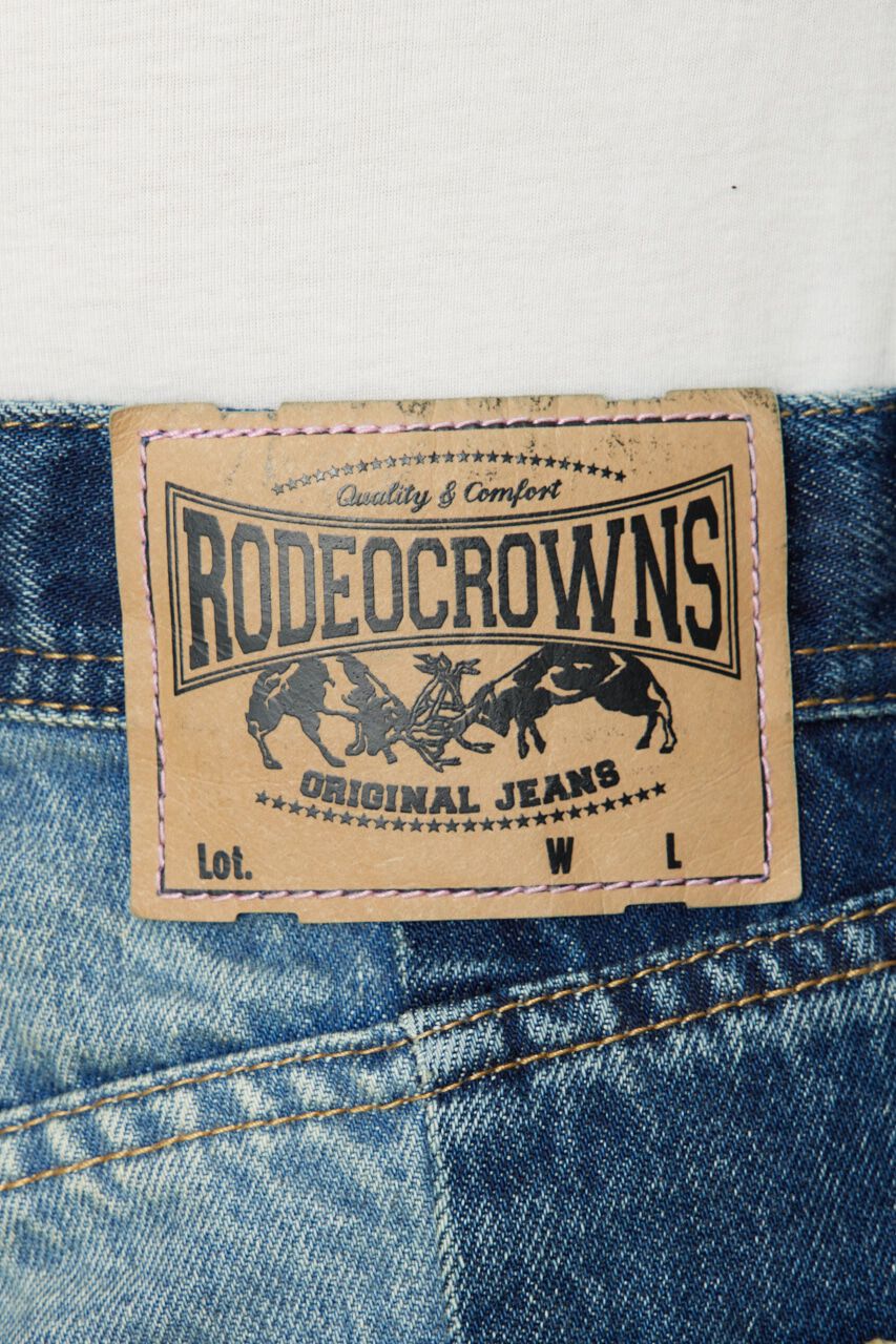 RODEO CROWNS「デニムハーフパンツ」|デニム|