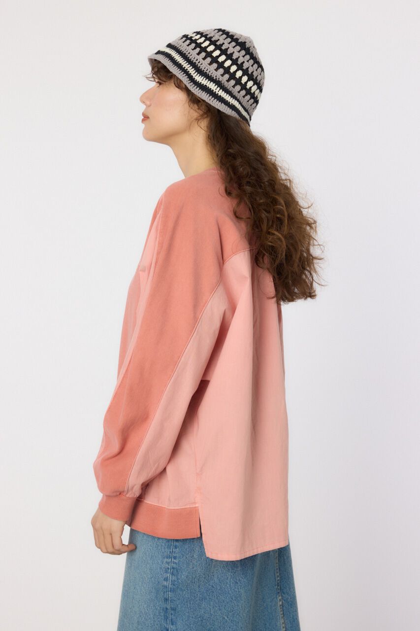 RODEO CROWNS「ピグメントバック切替トップス」|Tシャツ・カットソー|