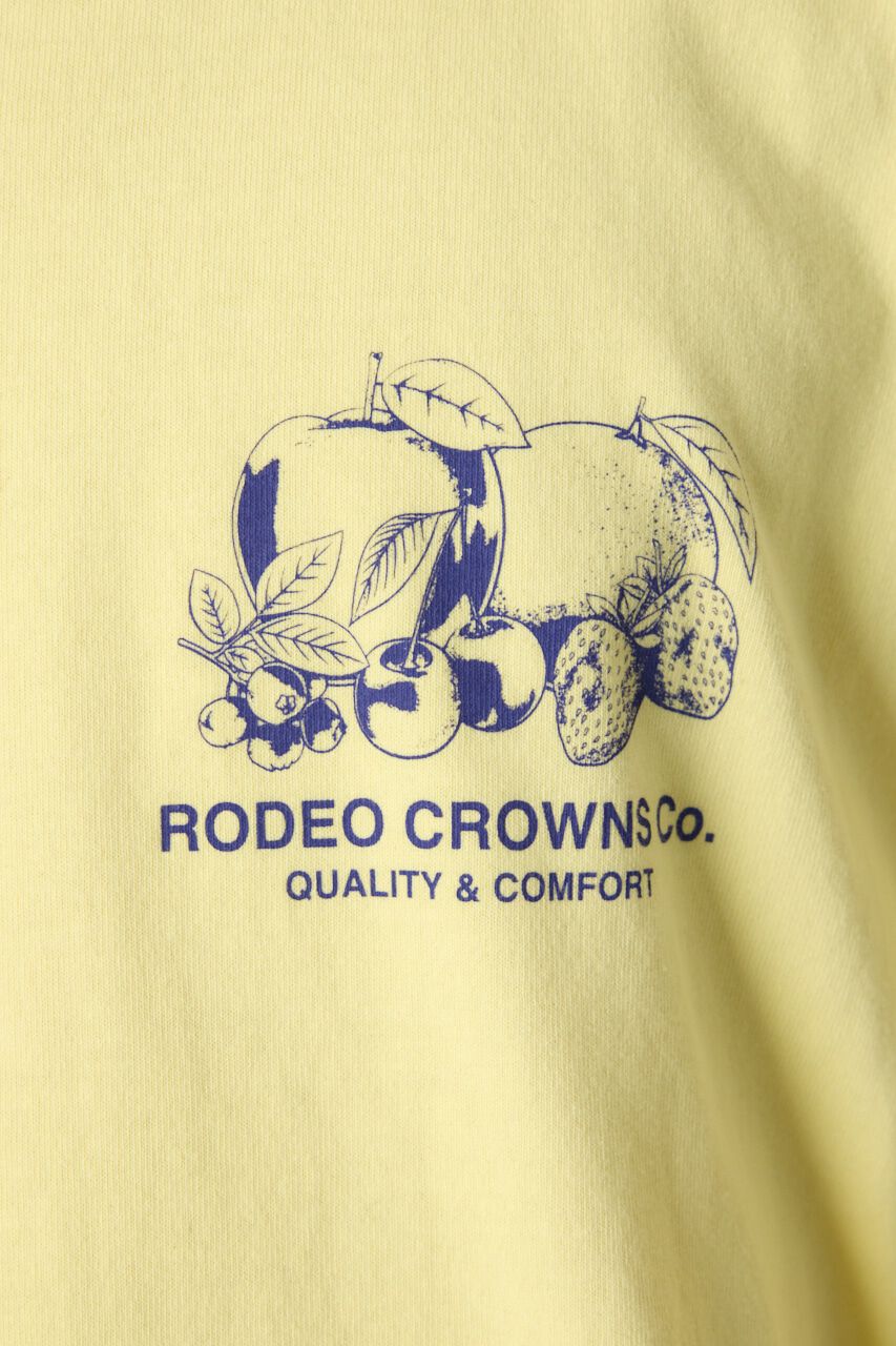 RODEO CROWNS「フルーツロゴロングスリーブTシャツ」|Tシャツ・カットソー|