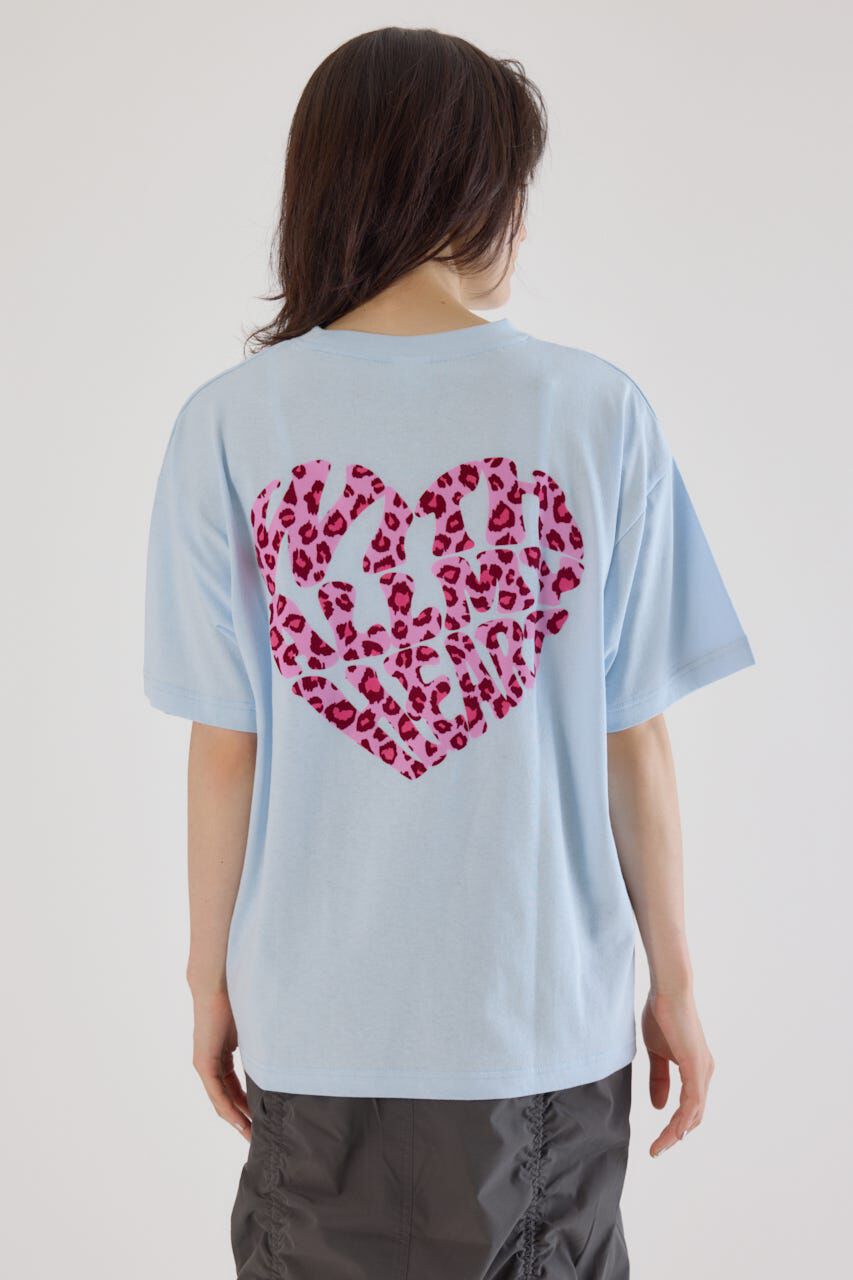 RODEO CROWNS「Heart Leopard Tシャツ」|Tシャツ・カットソー|