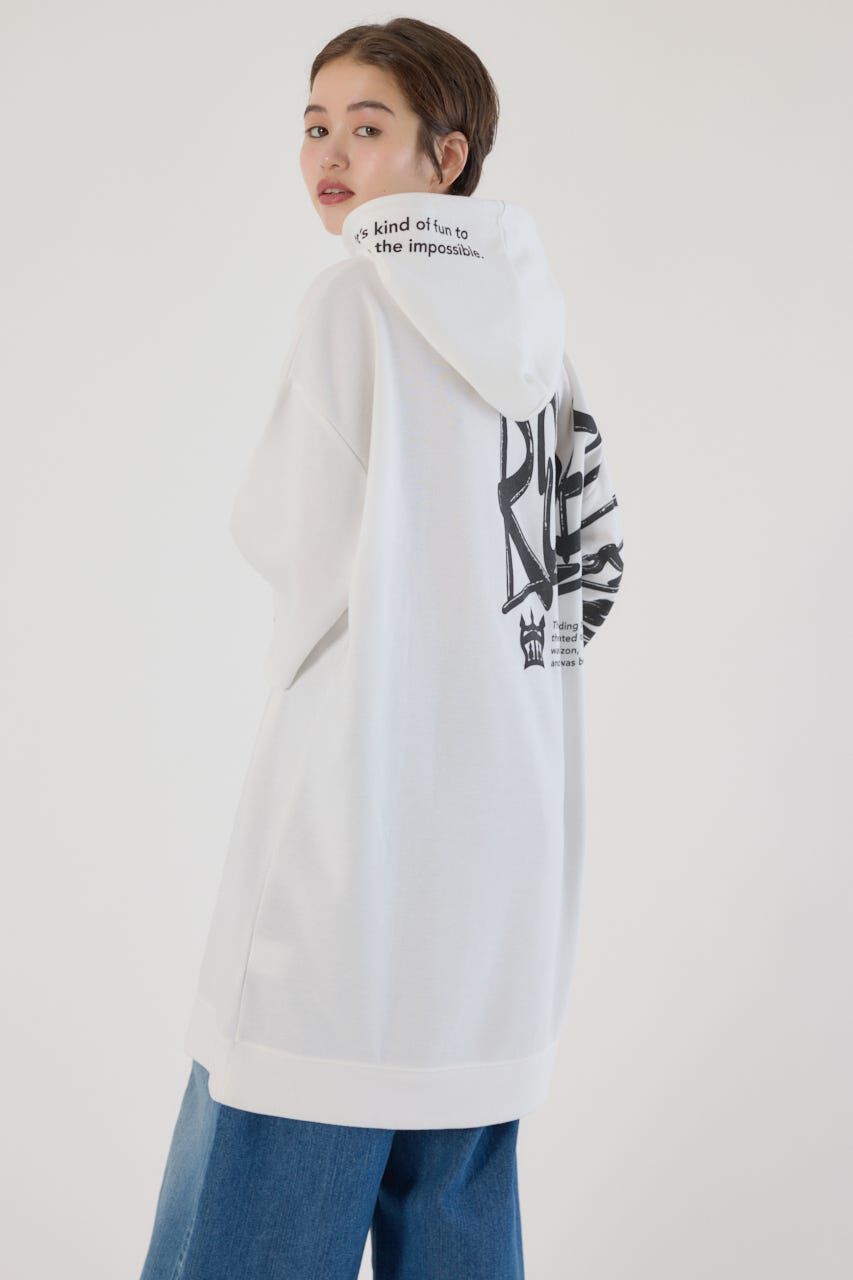 RODEO CROWNS「Right shoulder LOGOパーカーワンピース」|ワンピース|