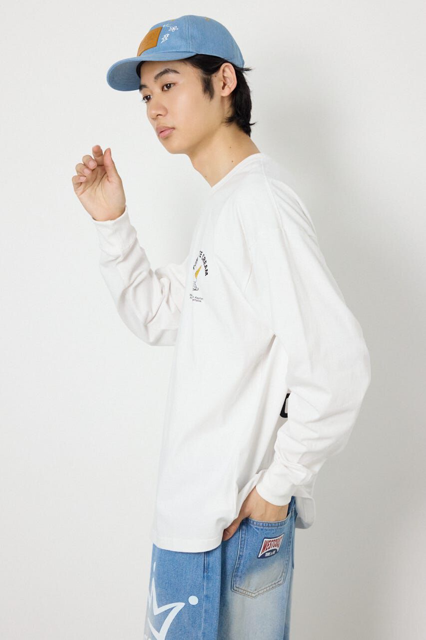 RODEO CROWNS「melting長袖Tシャツ」|Tシャツ・カットソー|