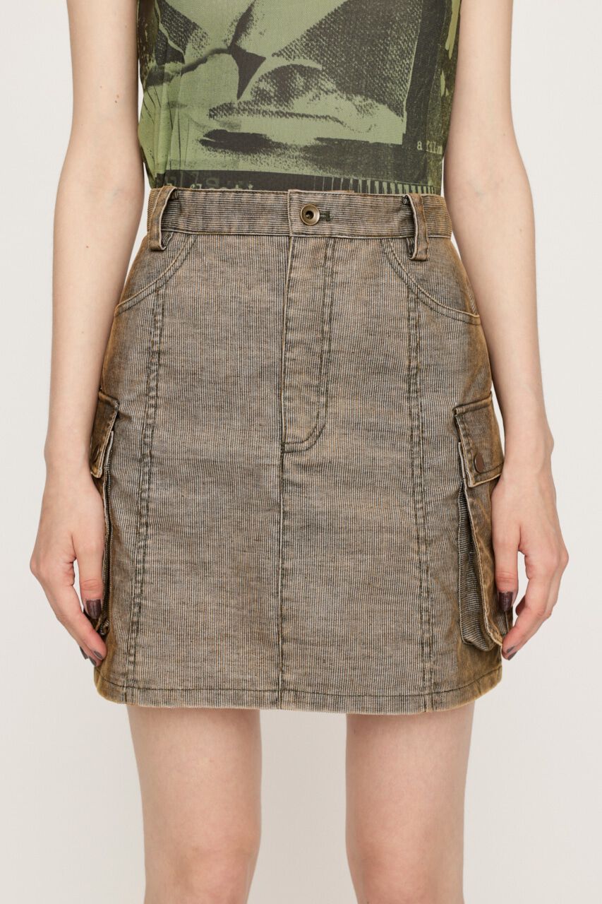 SLY「WASHED CORDUROY ショートスカート」|スカート|