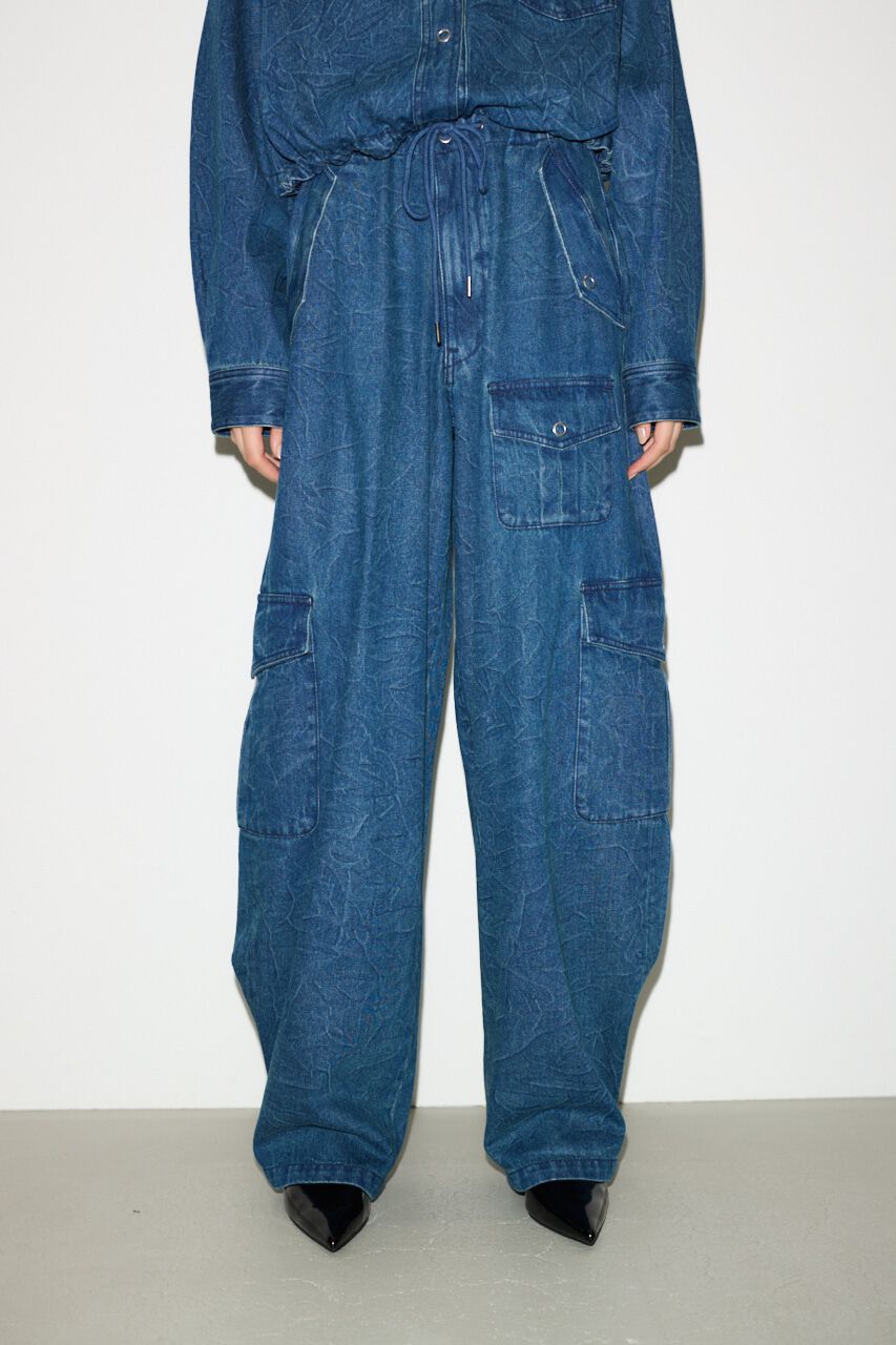 SLY「WRINKLE JW CARGO PT-BE」|デニム|