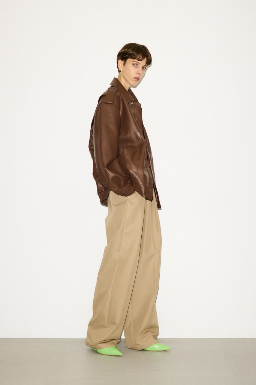 SLY「PAD IN F／LEATHER ジャケット」|その他|