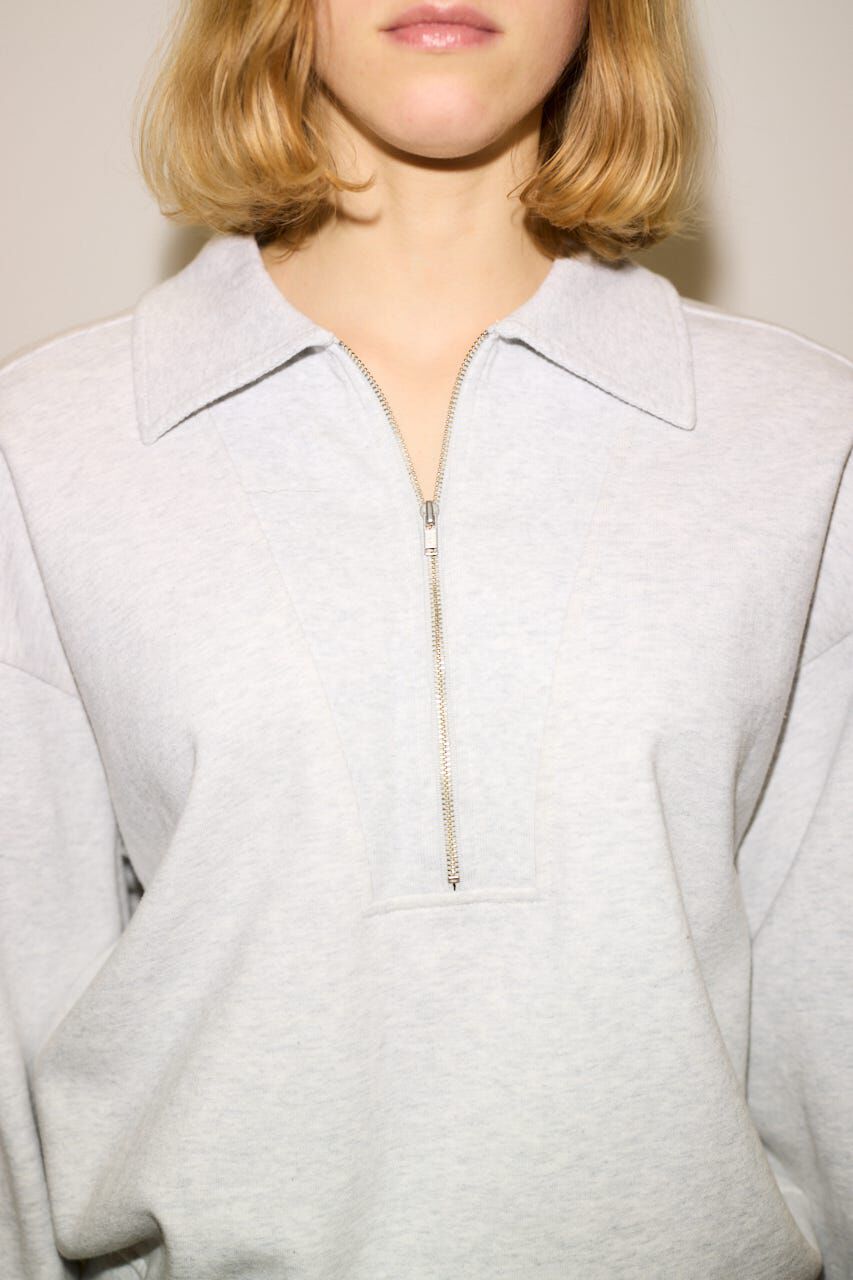 SLY「ZIP COLLAR SW トップス」|Tシャツ・カットソー|