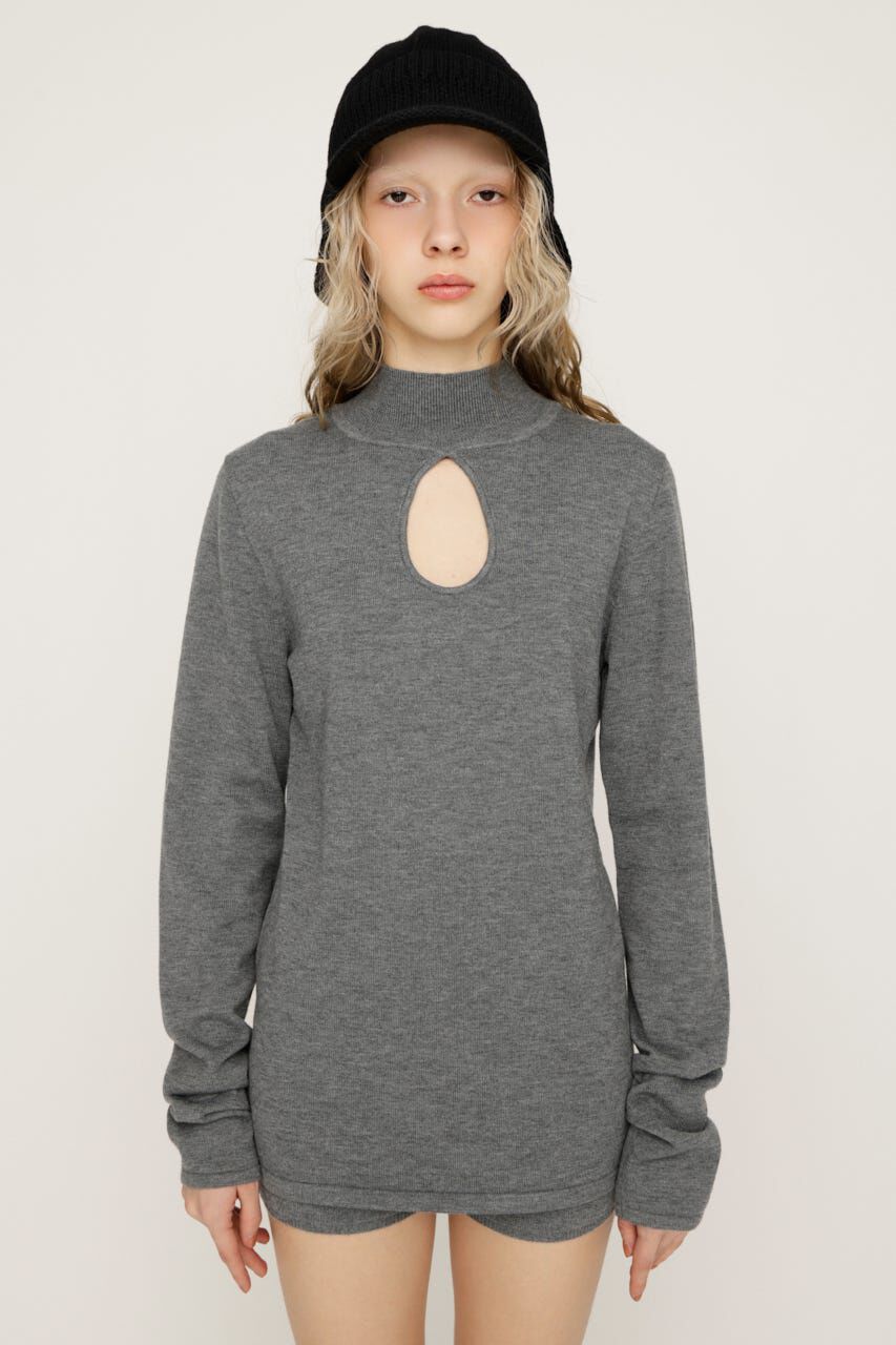 SLY「H／N KNIT チュニック」|ニット・セーター|