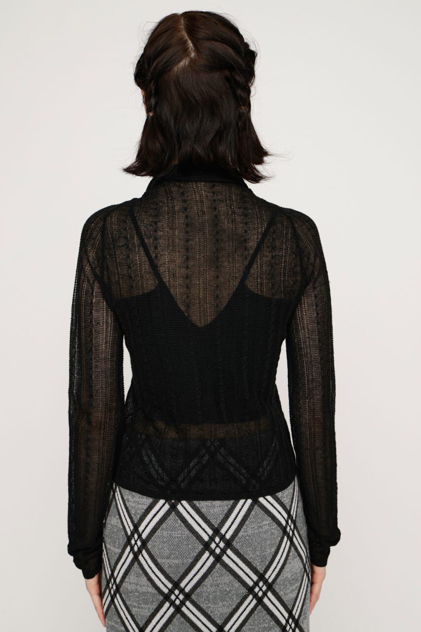 SLY「TIE RIBBON KNIT トップス」|ニット・セーター|