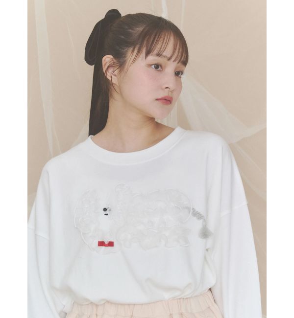 merry jenny「inu！？チュールロンTee」|Tシャツ・カットソー|