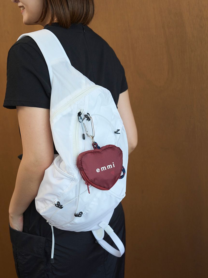 emmi atelier「パッカブルバックパック/撥水」|リュック|WHT