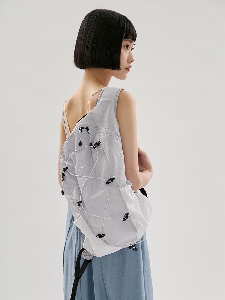 emmi atelier「パッカブルバックパック/撥水」|リュック|