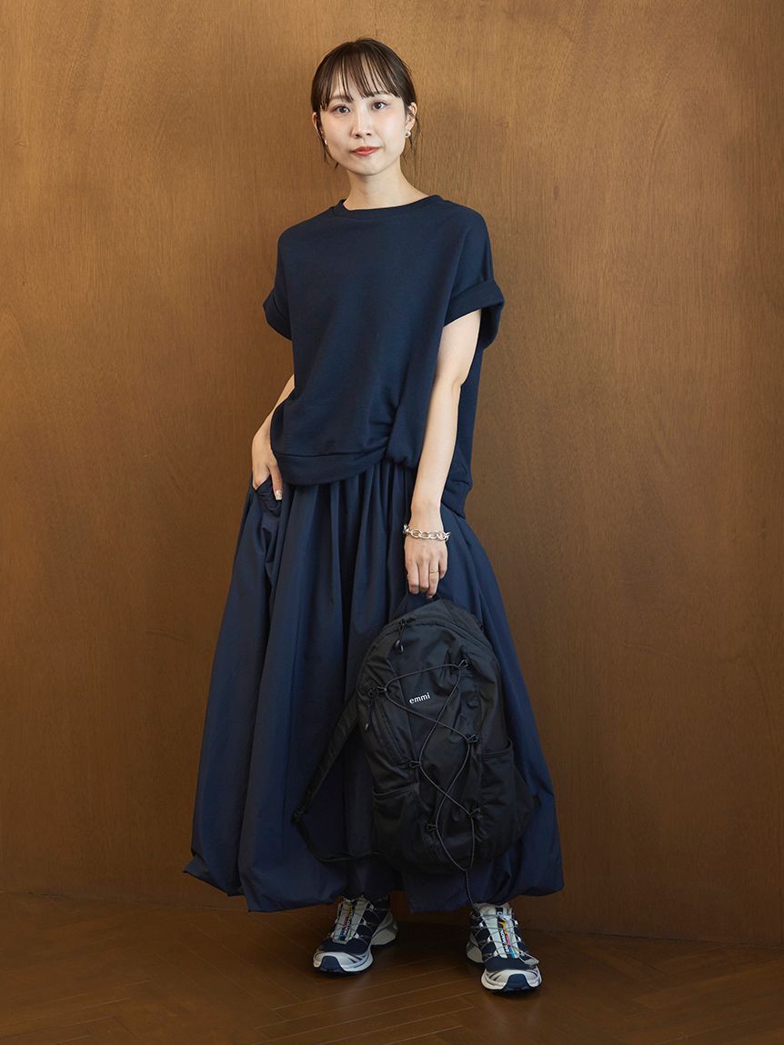 emmi atelier「パッカブルバックパック/撥水」|リュック|