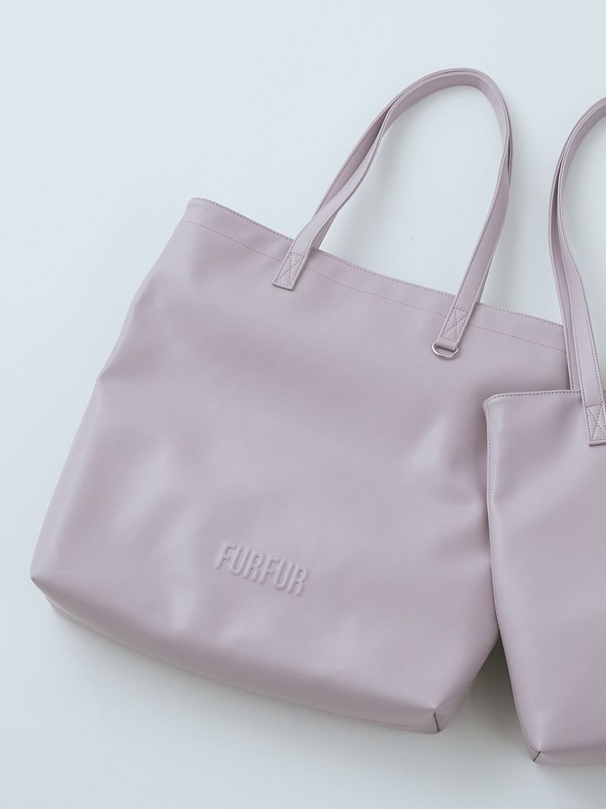 FURFUR「【新色追加】エンボスロゴトートバッグL」|トートバッグ|