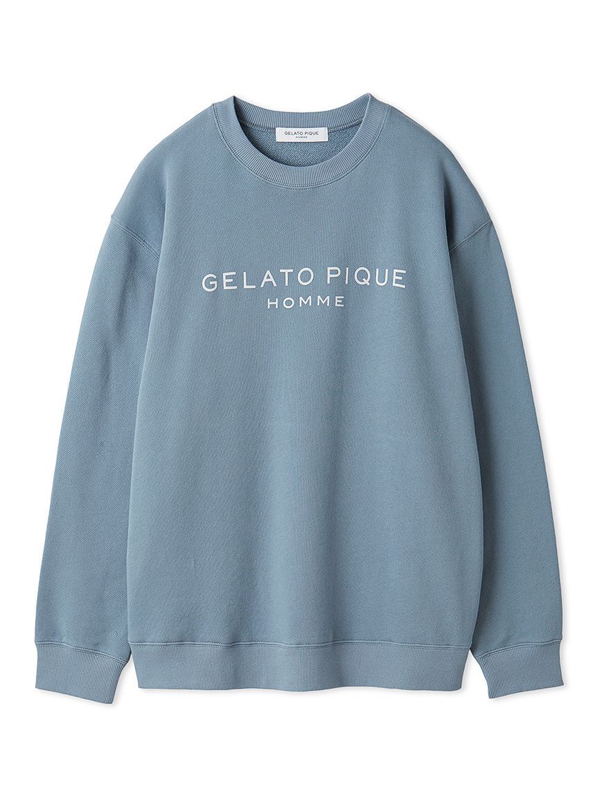 GELATO PIQUE HOMME「【ONLINE限定】【HOMME】コットン裏毛プルオーバー」|プルオーバー|BLU