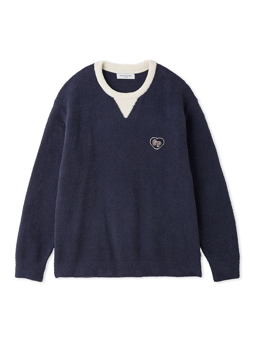 GELATO PIQUE HOMME「【HOMME】エアリーモコカレッジプルオーバー」|プルオーバー|