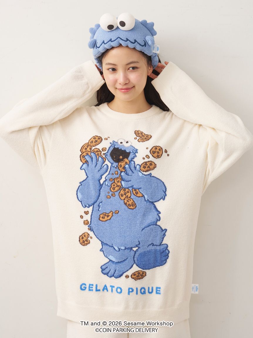 GELATO PIQUE HOMME「【SESAMESTREET&times;CPDHOOME meets GELATOPIQUE】エアリーモコジャガードプルオーバー」|プルオーバー|