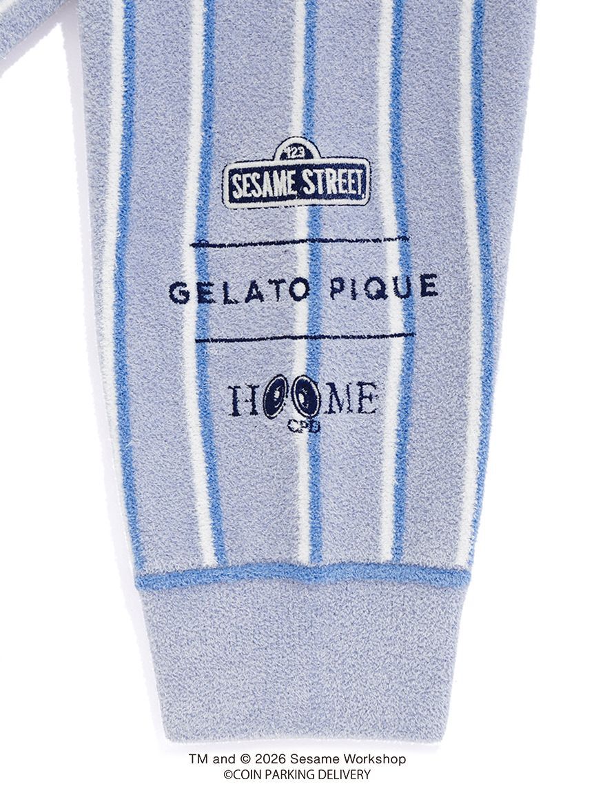 GELATO PIQUE HOMME「【SESAMESTREET&times;CPDHOOME meets GELATOPIQUE】エアリーモコストライプジャガードシャツ」|カーディガン|